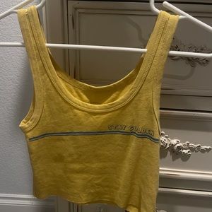 Billabong cropped tank top